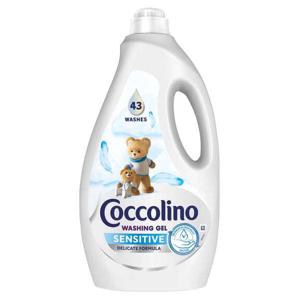 Coccolino Care Sensitive mosógél 43 mosás - 1720 ml