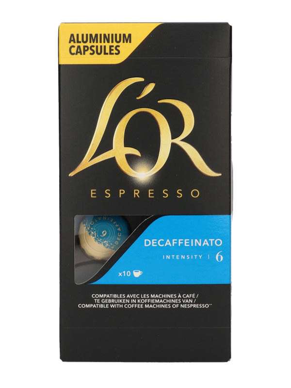 L'OR Espresso Decaffeinato Nespresso kávékapszula - 10 db