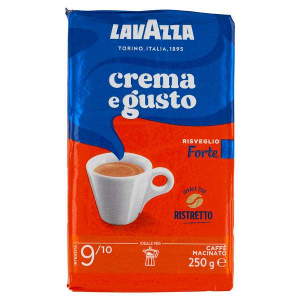 Lavazza Crema e Gusto Forte őrölt kávé - 250 g