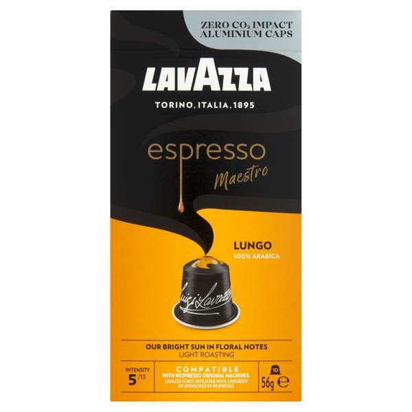 Lavazza Lungo Nespresso kávékapszula - 10 db