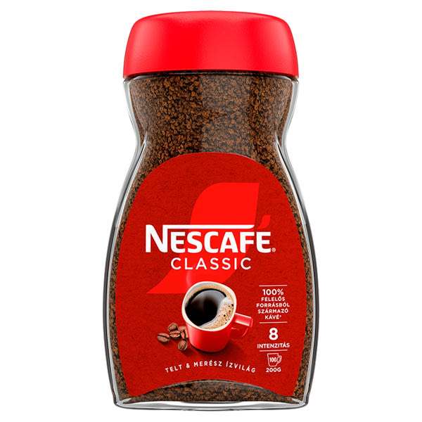 Nescafé Classic instant kávé - 200 g