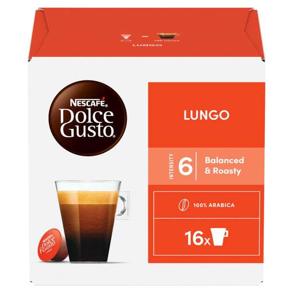 Nescafé Dolce Gusto Lungo kávékapszula - 16 db