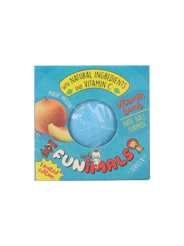 Funimals fürdőgolyó meglepetéssel /sárgadinnyés - 100 g