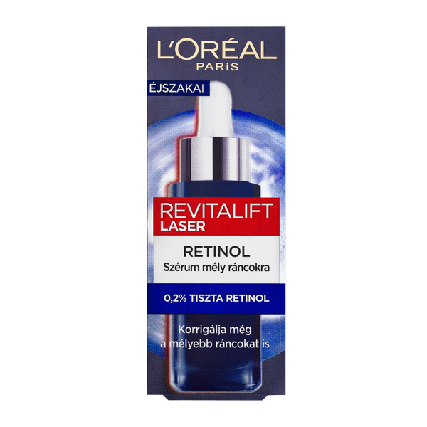L'Oréal Paris Revitalift Laser éjszakai szérum mély ráncokra tiszta retinollal - 30 ml