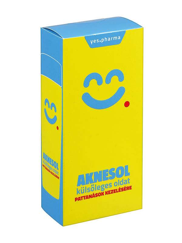 Aknesol külsőleges oldat gyulladt pattanásokra - 50 ml
