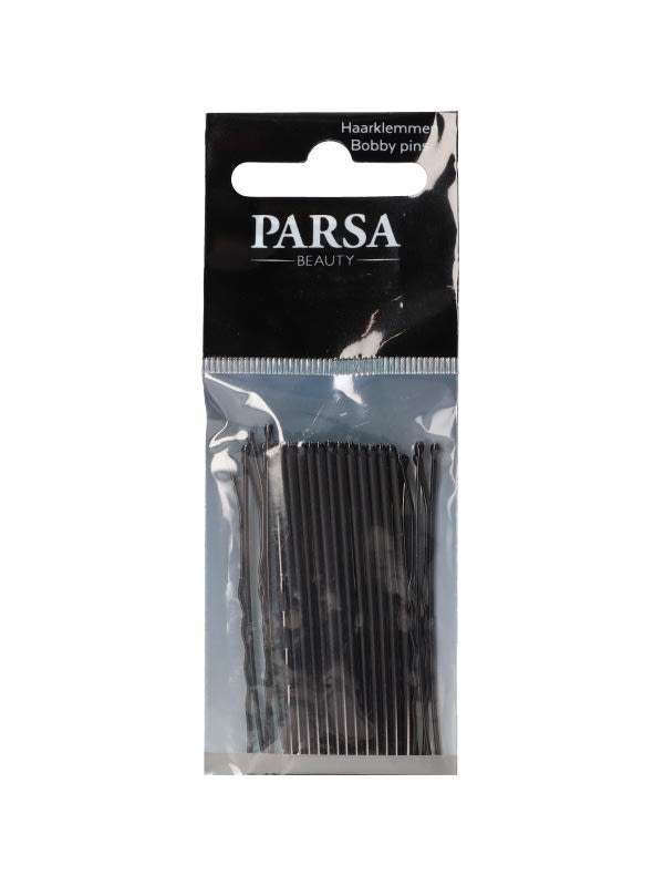 Parsa Beauty hullámcsat fekete - 18 db