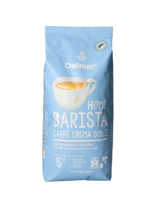 Dallmayr Home Barista Caffe Crema Dolce pörkölt szemes kávé - 1000 g -  Rossmann