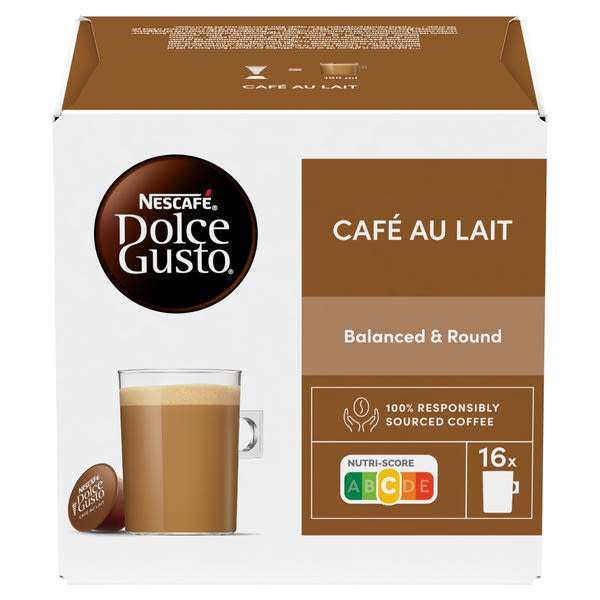 Nescafé Café Au Lait Dolce Gusto kávékapszula - 16 db
