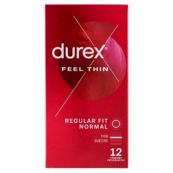 Durex Feel Thin óvszer - 12 db