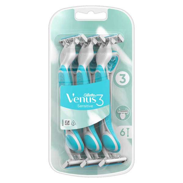 Gillette Venus Sensitive eldobható borotva - 6 db