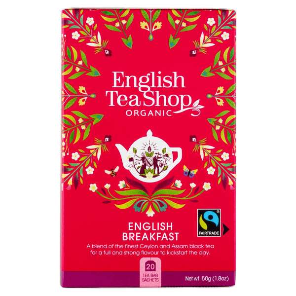 English Tea Shop Bio Breakfast tea 20 db teafilter - 50 g