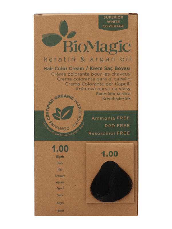 Biomagic hajfesték /1.00 fekete - 1 db