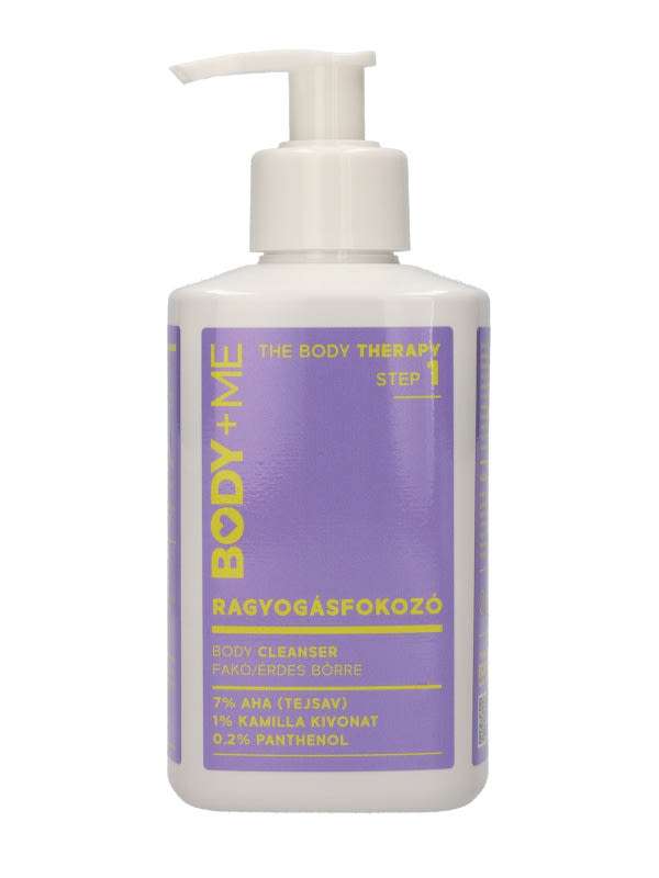 Body + Me Ragyogásfokozó body cleanser fakó/érdes bőrre - 300 ml