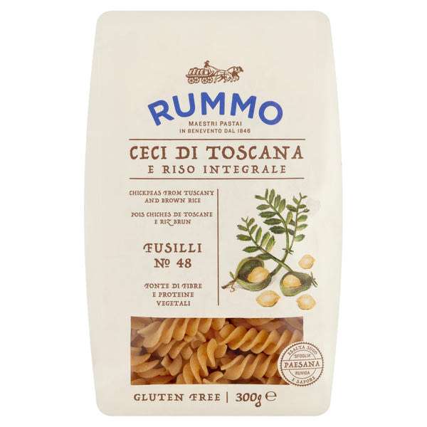 Rummo Fusilli tészta csicseriborsóból és barnarizsből - 300 g