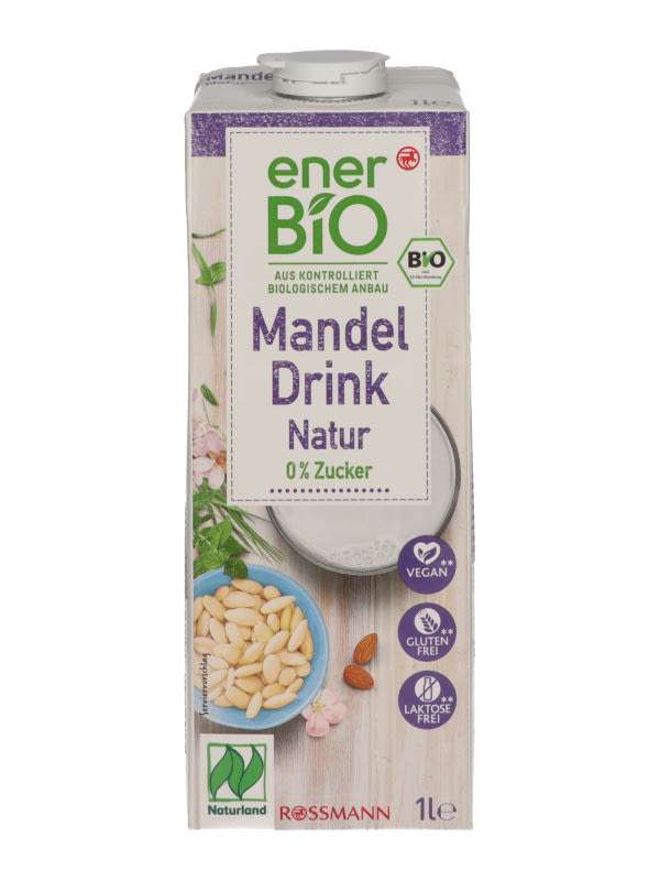 enerBio Natúr mandulaital - 1 l