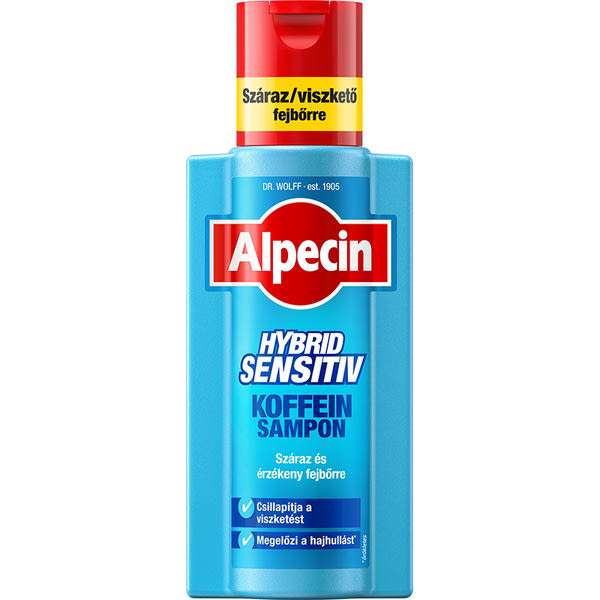 Alpecin Hybrid Sensitiv sampon koffeinnel - 250 ml