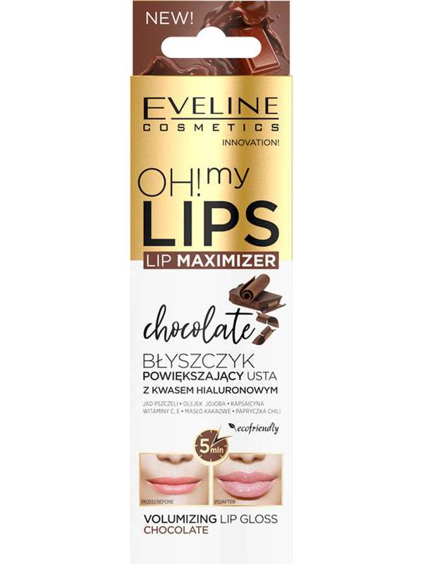 Eveline Oh! My lips ajakdúsító szájfény csokoládé illattal - 1 db