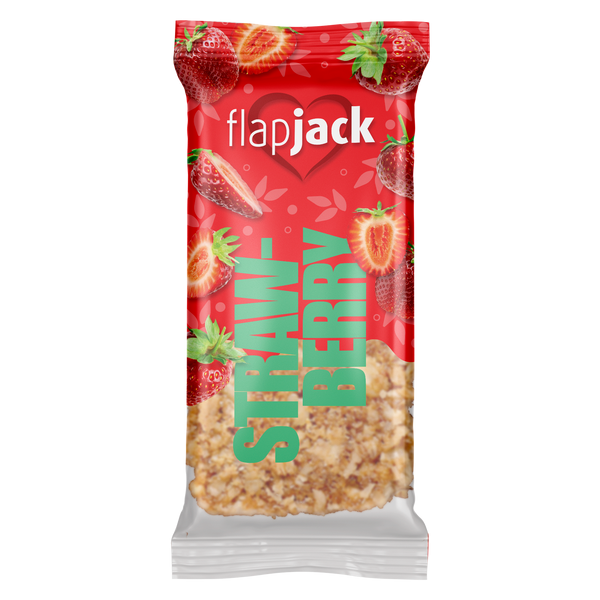 Flapjack zabszelet liofilizált eperrel - 100 g