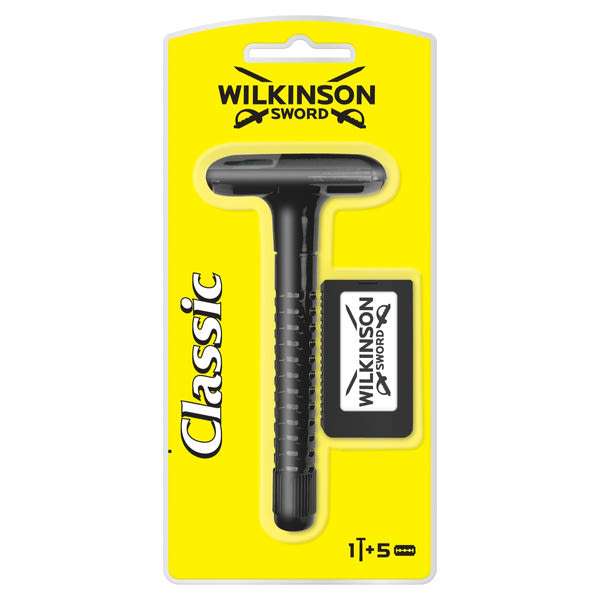 Wilkinson Classic hagyományos borotvakészülék + 5db penge - 1 db