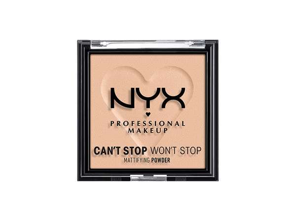 NYX Professional Makeup Can't Stop Won't Stop mattító púder, Light Medium - 1 db