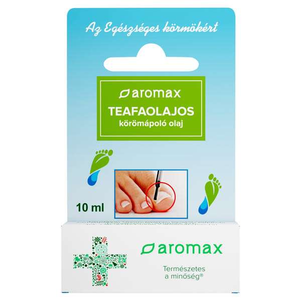 Aromax teafaolajos köröm és lábápoló ecsetelő - 10 ml