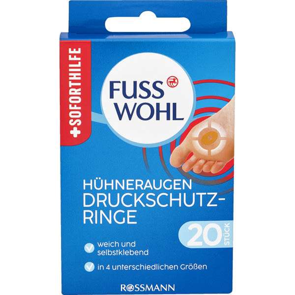 Fuss Wohl tyúkszemvédő gyűrű - 20 db