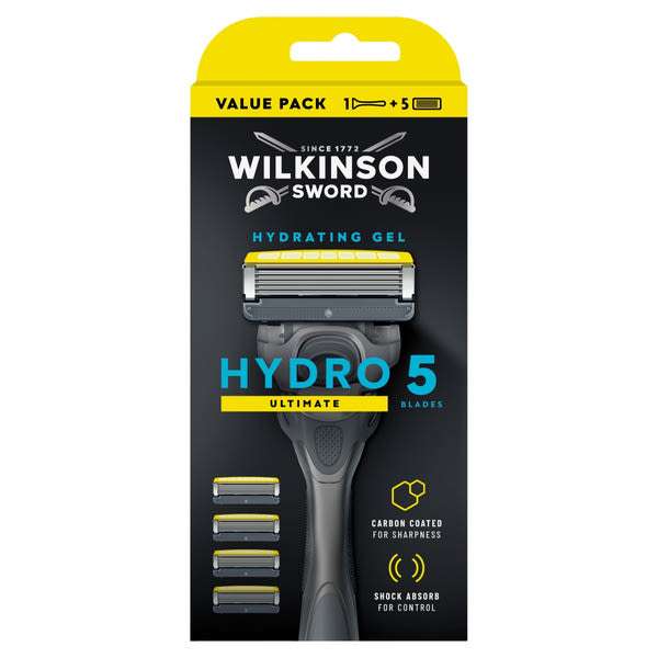 Wilkinson Hydro5 Advanced borotvakészülék + 5 betét 5 pengés - 5 db