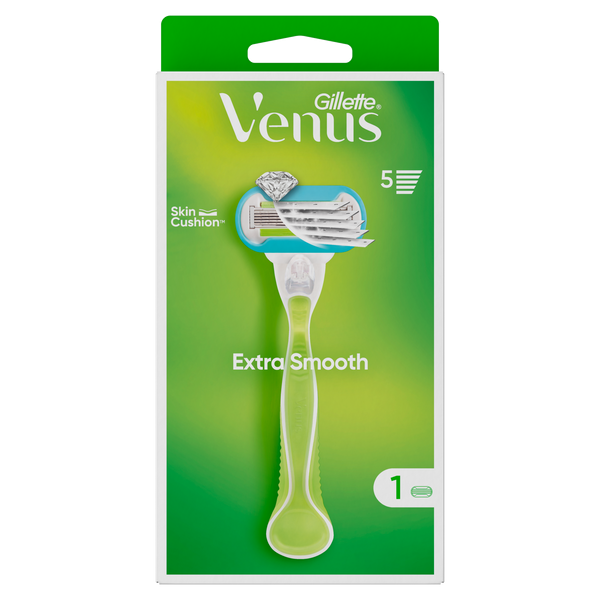 Gillette Venus Extra Smooth borotvakészülék + 1 db borotvabetét - 1 db