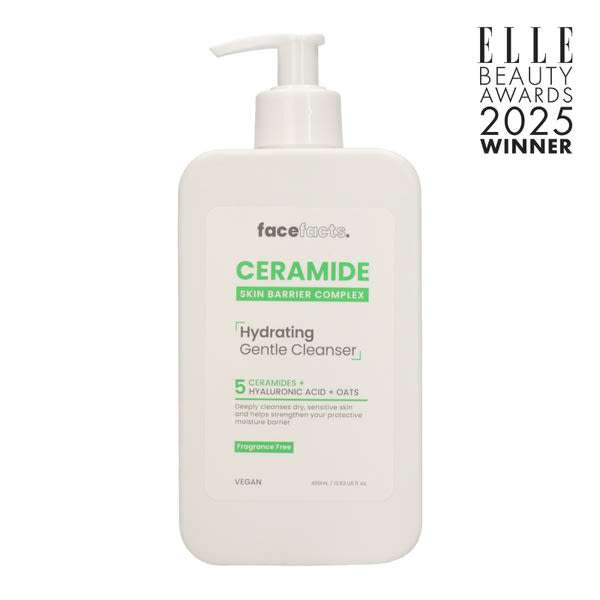 Face Facts Ceramide Hydrating Gentle Cleanser hidratáló arctisztító ceramidokkal - 400 ml
