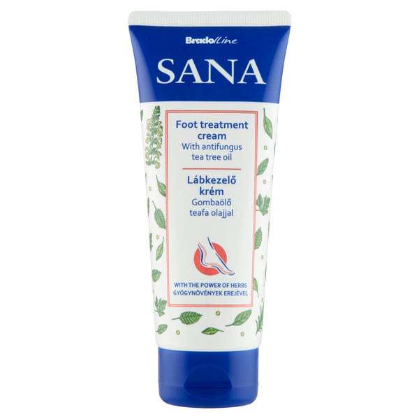Sana lábkezelő krém gombásodás ellen - 100 ml