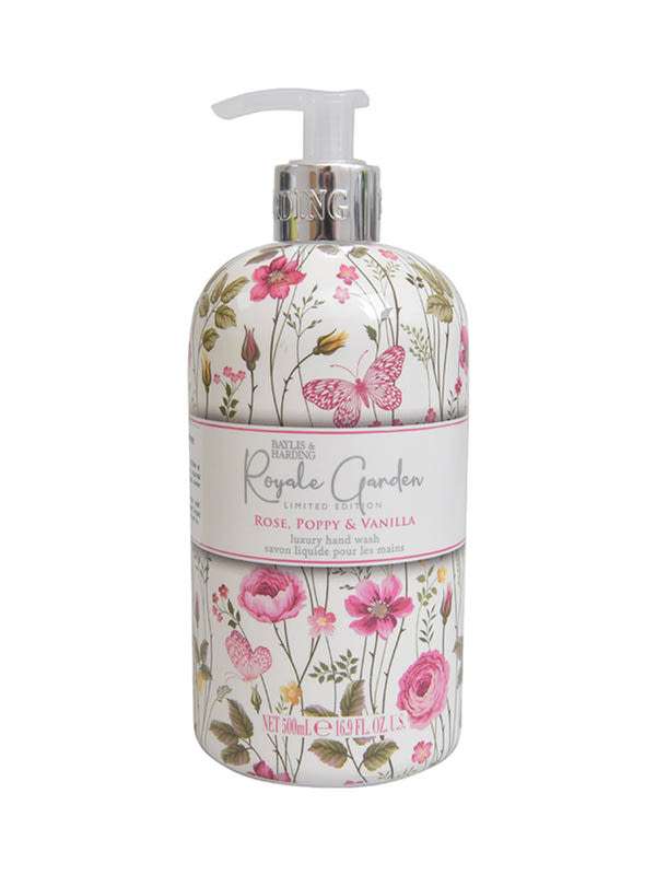 Baylis & Harding folyékony szappan rózsával, pipaccsal és vaníliával - 500 ml