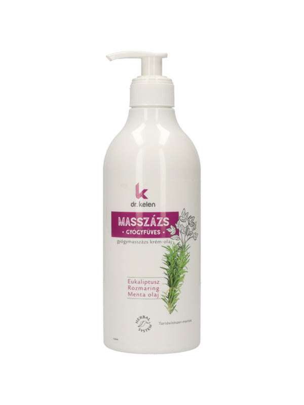 Dr.Kelen masszázskrém gyógyfüves-gyógymasszázshoz - 500 ml