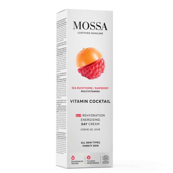 Mossa VITAMIN COCKTAIL Intenzív hidratáló és energetizáló nappali arckrém - 50 ml