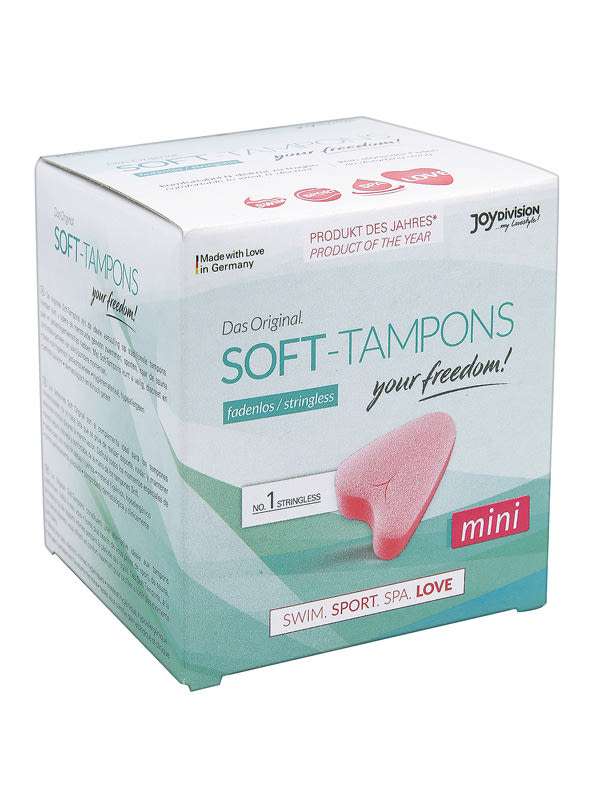 Soft-Tampons Mini tampon - 3 db