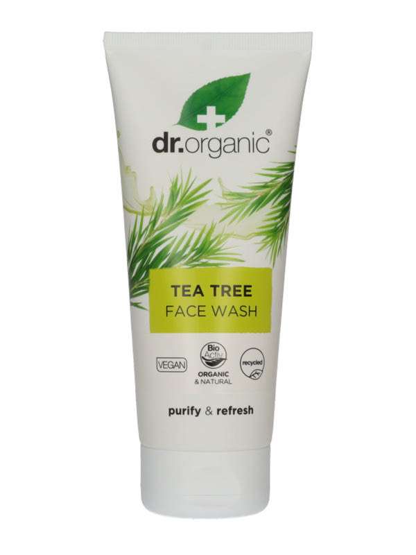Dr. Organic arclemosó bio teafaolajjal - 200 ml