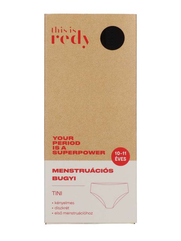 This is Redy Tini mestruációs bugyi 10-11 éves korosztálynak  - 1 db