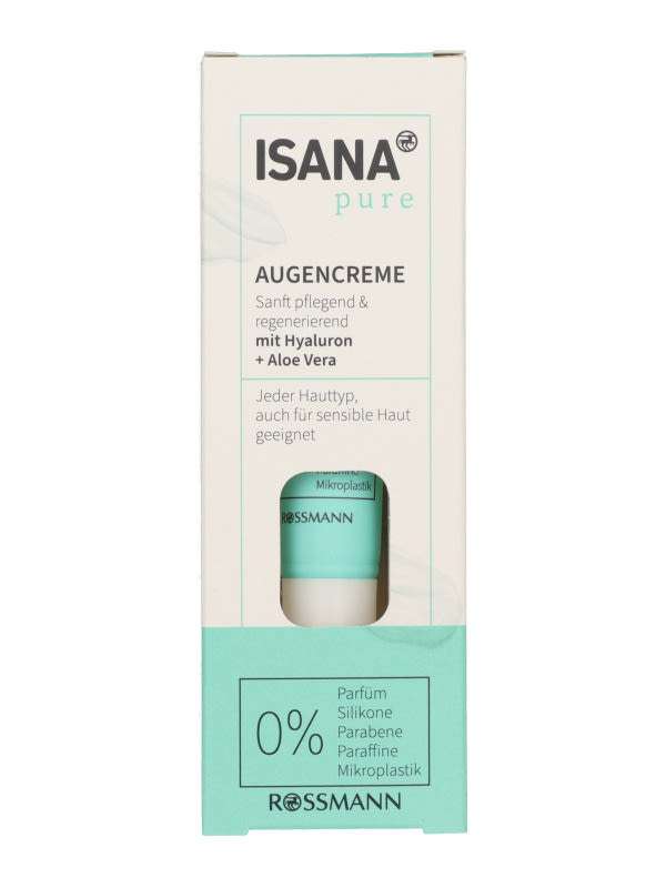 Isana Pure szemkörnyékápoló krém - 15 ml
