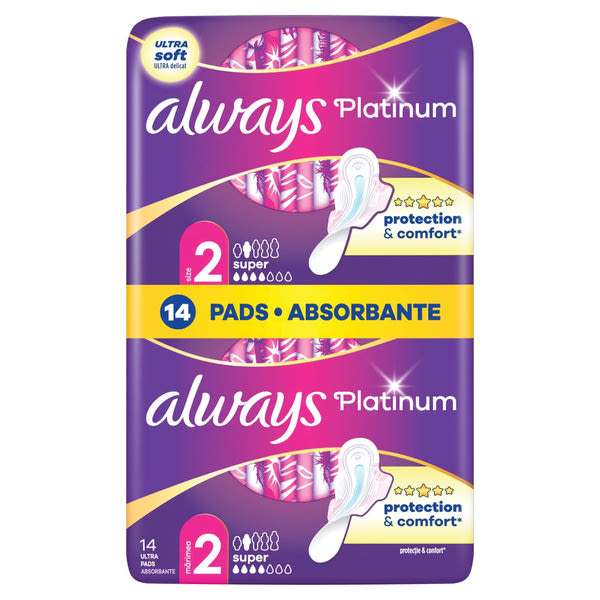 Always Platinum Super egészségügyi betét - 14 db