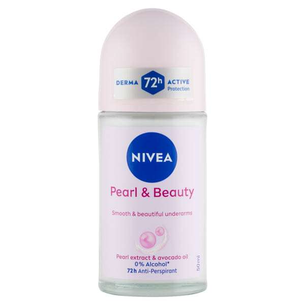 NIVEA Izzadásgátló golyós dezodor Pearl & Beauty - 50 ml