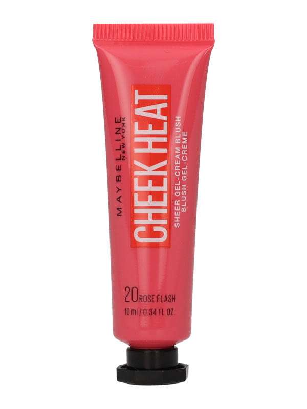 Maybelline Cheek Heat pirosító/ 20 Rose Flash- 1 db