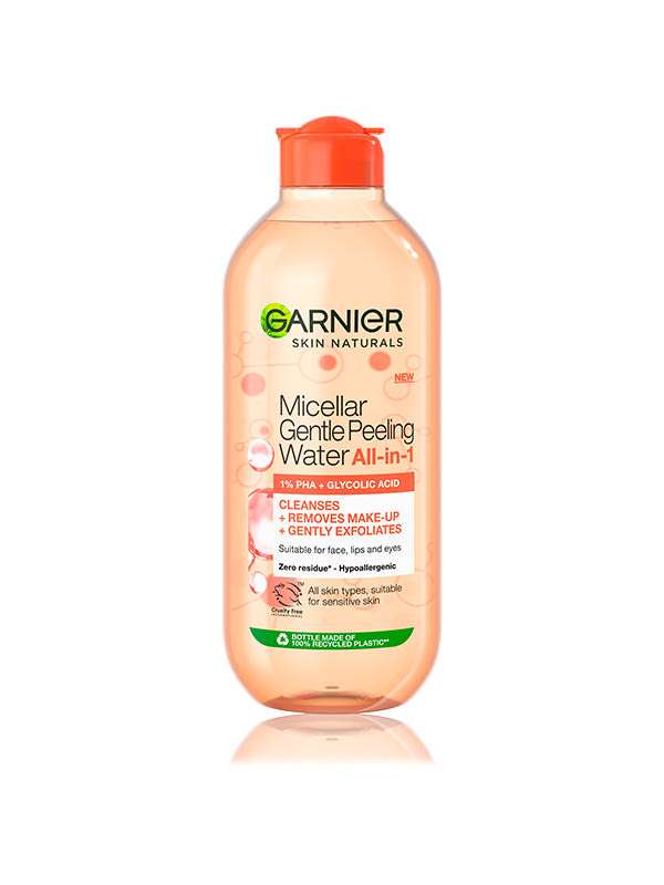 Garnier Skin Naturals All-in-1 micellás víz hámlasztó hatással - 400 ml