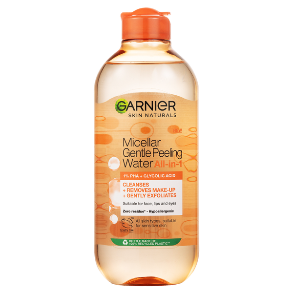Garnier Skin Naturals Micellás víz hámlasztó hatással all-in-1 - 400 ml