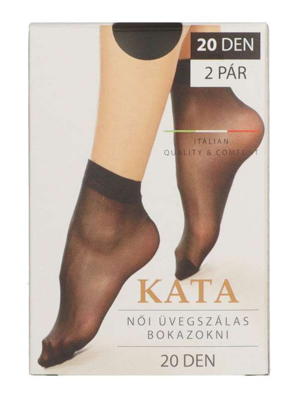 Gala Kata bokazokni üvegszálas 20Den fekete - 1 db