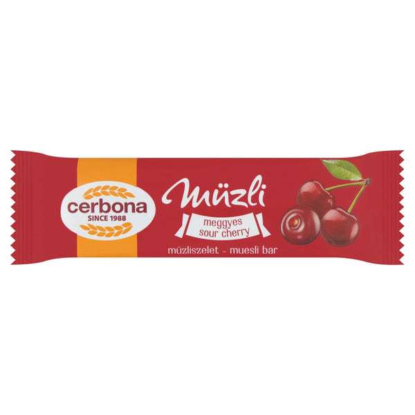 Cerbona meggyes müzliszelet - 20 g