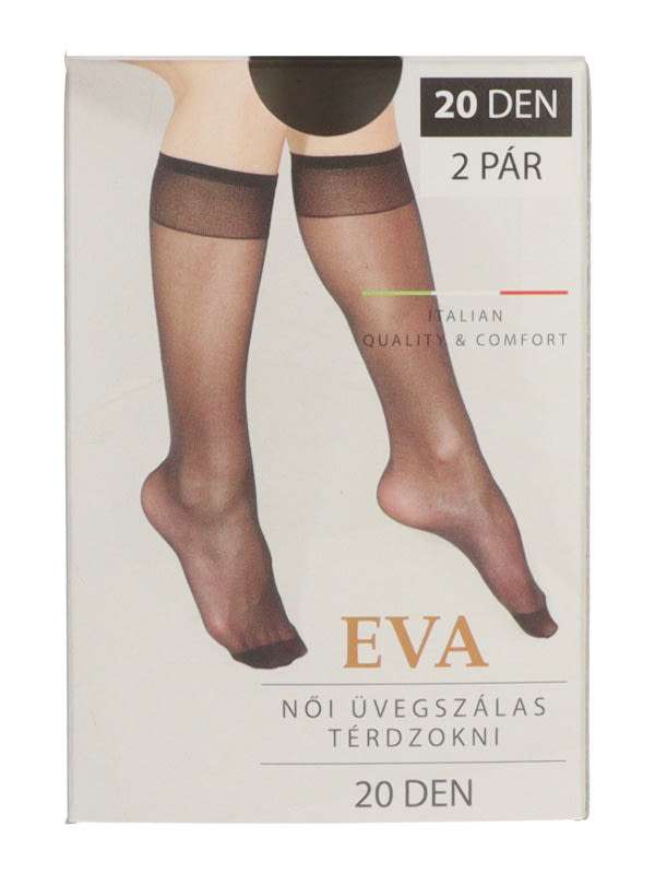 Gala Eva térdfix üvegszálas 20Den beige - 2 db