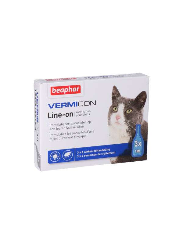 Vermicon spot-on macskáknak 3*1 ml - 3 ml