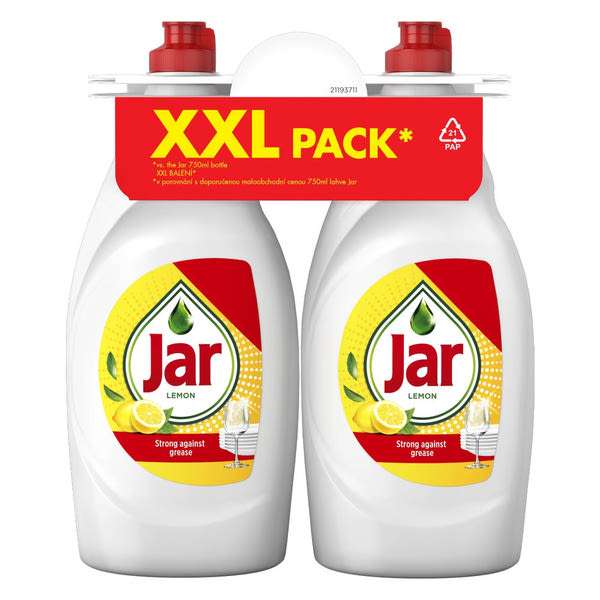 Jar Original folyékony mosogatószer citrom illattal - 1500 ml