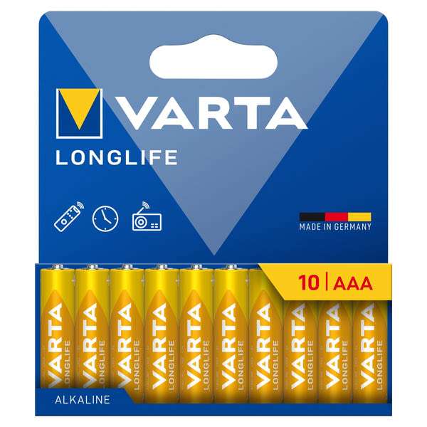 Varta Longlife elem AAA - 10 db