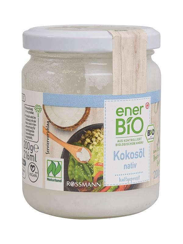 EnerBio bio nativ kókuszolaj - 200 g