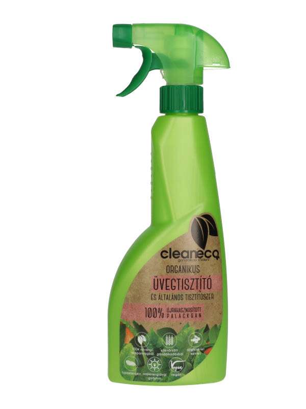 Cleaneco Organikus üveg és általános tisztító spray - 500 ml